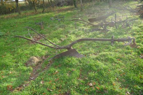 VINTAGE HORSE DRAWN PLOUGH (1)