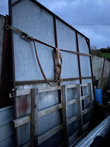 SHEETED SLIDING DOOR
