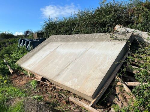 17' 6'' X 10' X 10'' CONCRETE SLAB