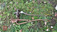 2 VINTAGE PUMP HANDLES - 3