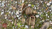 VINTAGE PULLEY & FLY WHEEL - 3