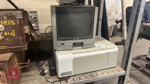 HP PRINTER & PANASONIC TELEVISION