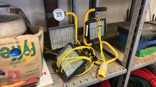 3 SPOT LIGHTS (110 VOLT)