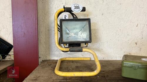YELLOW HALOGEN WORKLIGHT
