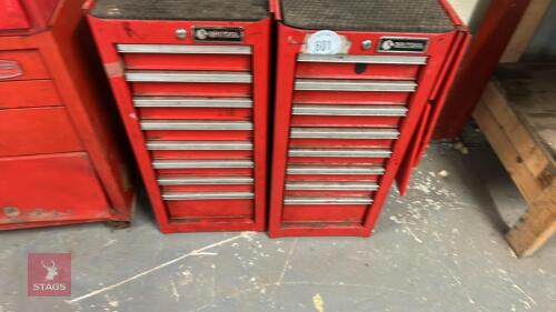 2 BRITOOL WORKSHOP CABINETS