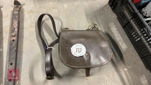 LEATHER CARTRIDGE BAG