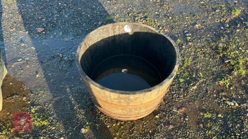 1/2 WHISKEY BARREL