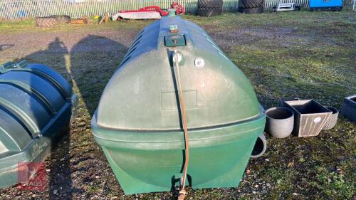 2500L NON BUNDED PLASTIC FUEL TANK