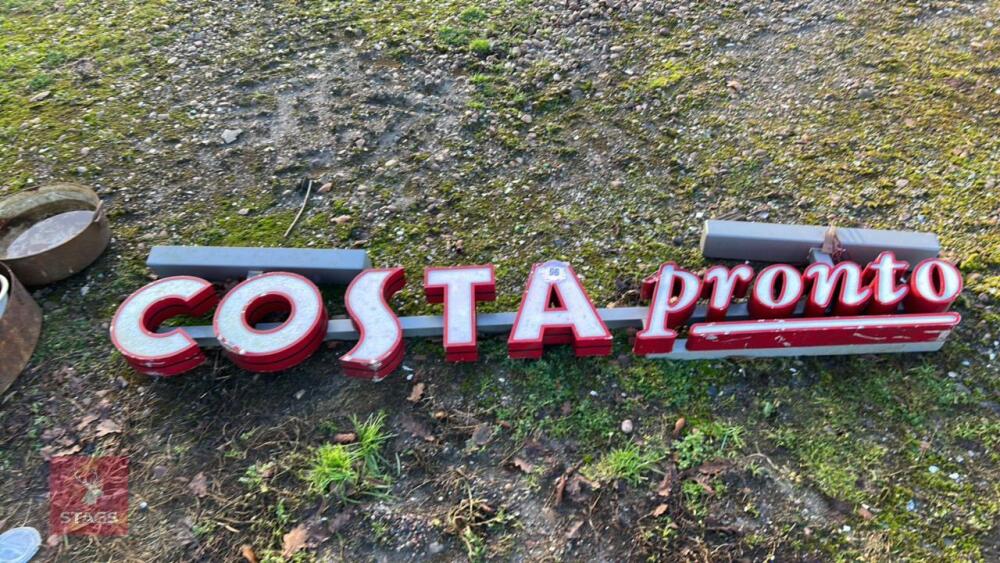 COSTA PRONTO SIGN