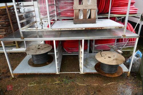2.35M X 85CM X 90CM SS TABLE