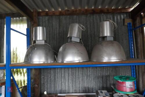 3 INDUSTRIAL WAREHOUSE LIGHTS