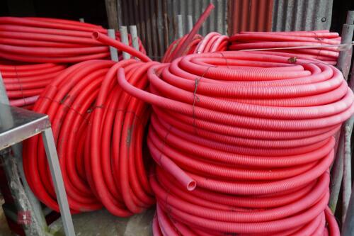 STILLAGE OF INSULATED PIPE