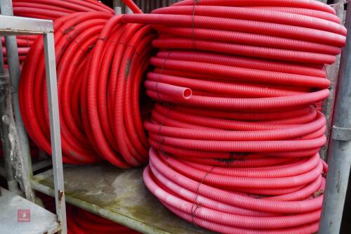 STILLAGE OF INSULATED PIPE
