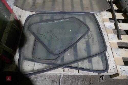QTY OF SPARE FORD Q CAB GLASS (1)