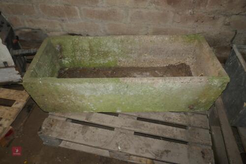 1.3M X 50CM CONCRETE TROUGH (4)