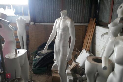 FULL SIZE MALE MANNEQUINS