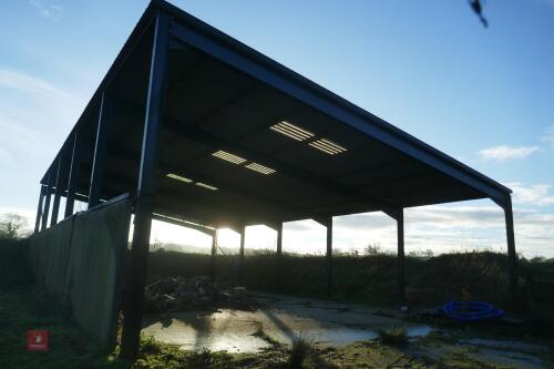 75' X 40' STEEL FRAMED BUILDING