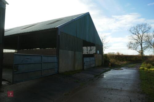 2 X 75' X 36' STEEL FRAMED BUILDINGS