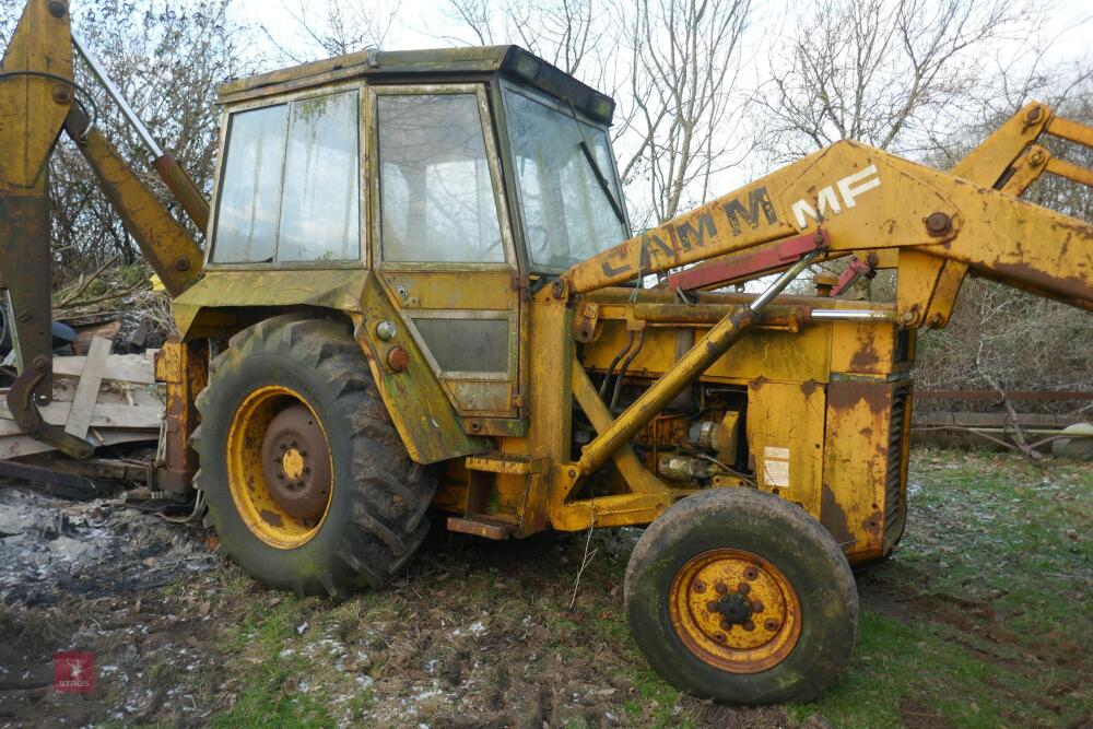 MASSEY FERGUSON 50B WHEELED DIGGER (S/R)