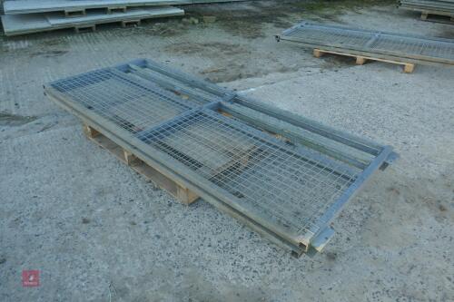 2 X HD GALVANISED SHEEP BARRIERS (2)
