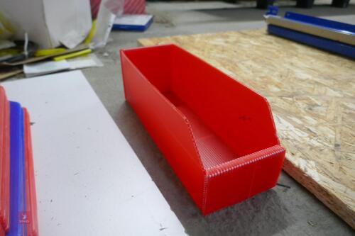 PLASTIC 'K-BIN' STORAGE BOXES