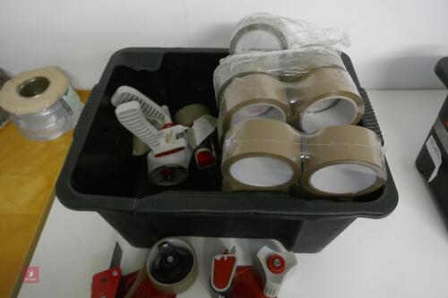 PARCEL TAPE AND GUN DISPENSERS