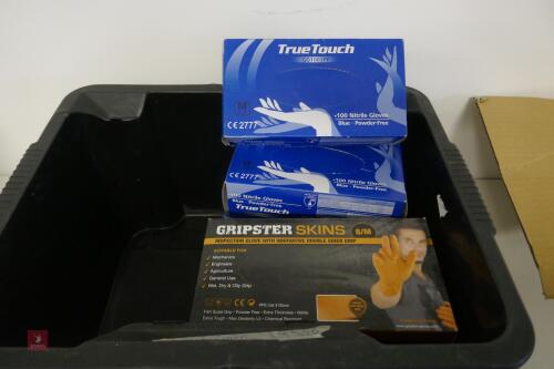 ASSORTED DISPOSABLE GLOVES
