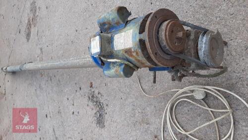 SINGLE PHASE GRAIN AUGER