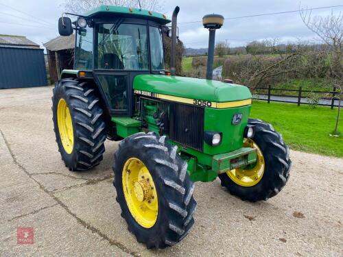 1989 JOHN DEERE 3050 4WD TRACTOR
