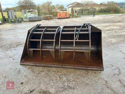 BUCKET GRAB ON MANITOU BRACKETS