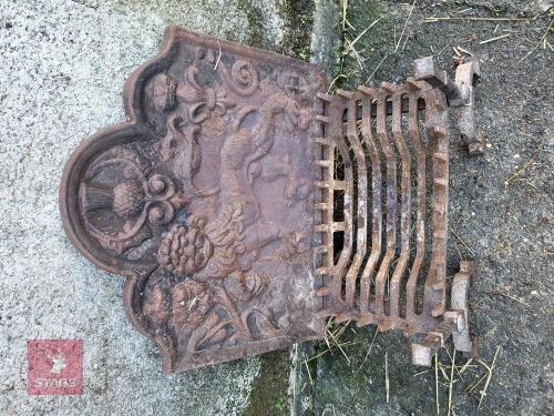 CAST IRON FIRE GATE