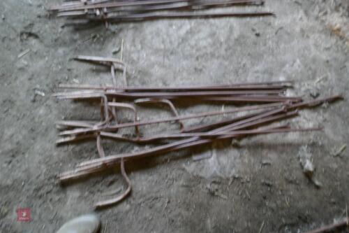 11 METAL 'H' STAKES