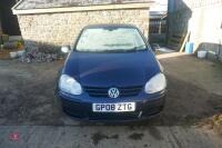 2008 VOLKSWAGEN GOLF TDI CAR - 8