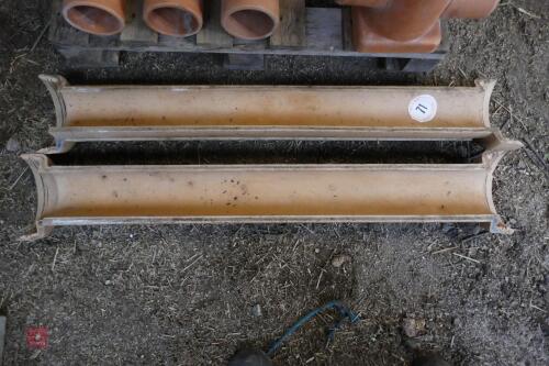 4 CLAY LENGTHS OF DRAINAGE CHANNEL (71)