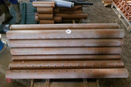 17 1.6 METRE CLAY DRAINGE PIEPS (82)