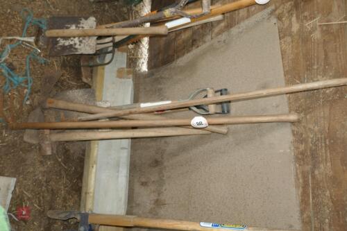 6 MIXED HAND TOOLS (98)