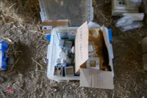 BOX OF ELECTRICAL GOOD (52)