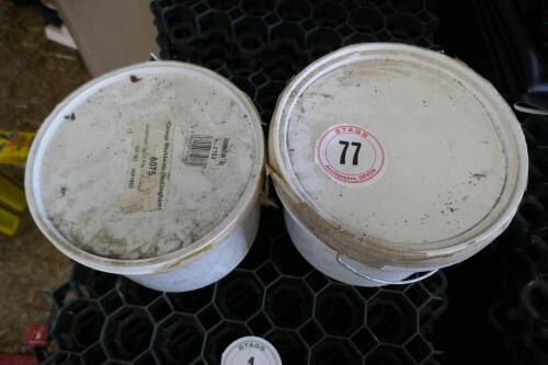 2 TUBS OF CLEANER (77)