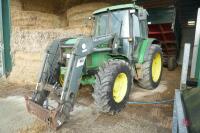 JOHN DEERE 6310SE 4WD TRACTOR C/W QUICKE 445 LOADER - 6