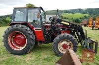 CASE INTERNATIONAL 885 4WD TRACTOR C/W TRIMA LOADER - 3