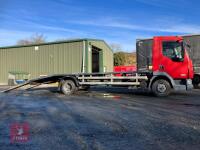 2008 DAF LF45 140 20' BEAVERTAIL LORRY - 4