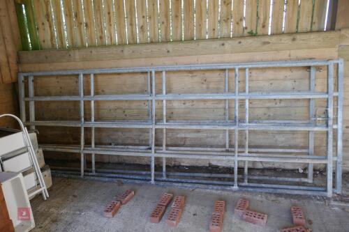 13' 10'' HD GALVANISED YARD GATE (1)