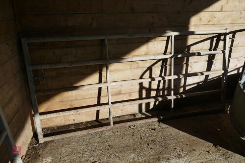 2.8M HD GALVANISED YARD GATE
