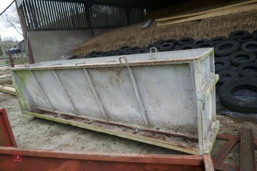 4.5M X 90CM GALVANISED AD LIB TROUGH