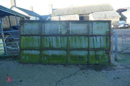 12' 6'' SHEETED DOOR
