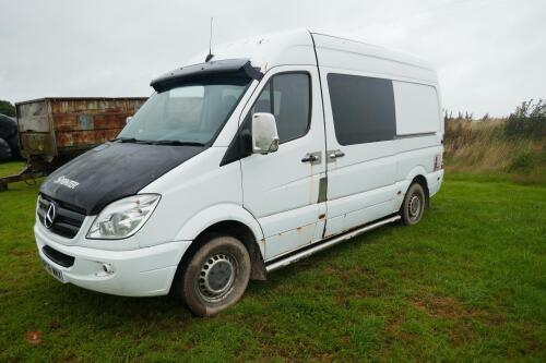 2008 MERCEDES SPRINTER CAMPERVAN PROJECT