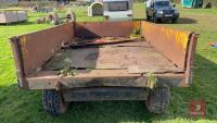 WEEKS SINGLE AXLE HYD TIPPING TRAILER - 4