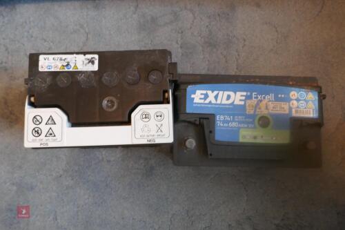 2 BATTERIES