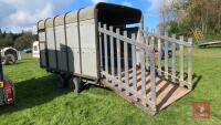 BOULTERS 12' TWIN AXLE LIVESTOCK TRAILER - 11