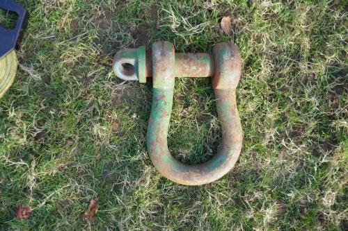 LARGE 'D' SHACKLE